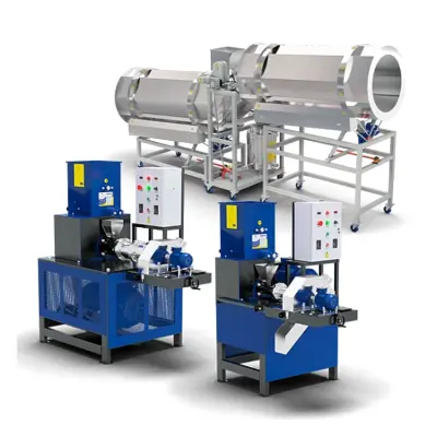 Оборудование для производства корма для рыб и домашних животных