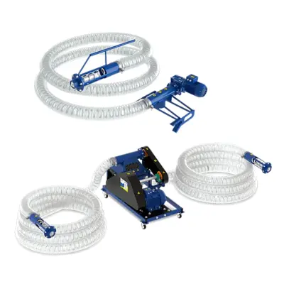 Гибкие шнековые транспортеры