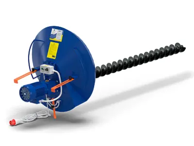 Мобільний ворушник зерна з кілем та реверсом ВЗ-2