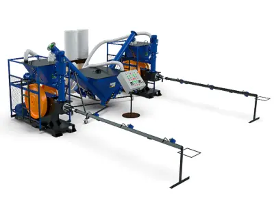 Лінія для виробництва паливних брикетів "Ecopress DUO"