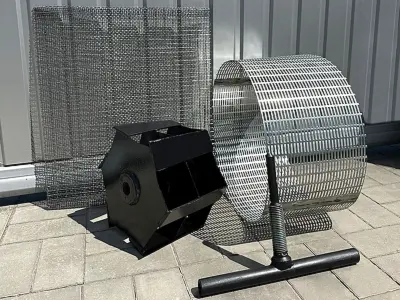 Змінний ротор із сітками для переробки гороху на крупоцехах EXTRA