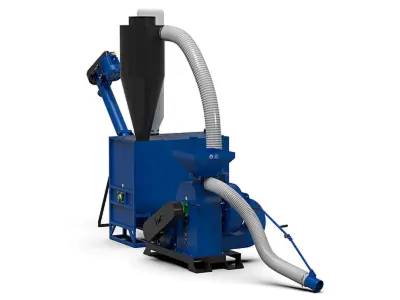 Fabrica de furaje "Optima-1000" cu mixer de furaje "Vikhor-1000" și tocător CHOPPER