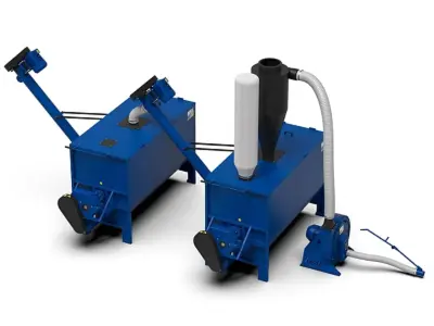 Fabrica de furaje "Optima-2000 MAX" cu mixer de furaje "Vikhor-2000" și tocător KRAFT