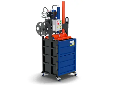Presă hidraulică pentru materiale reciclabile PMK-5 "Mini"