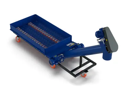 Шнековий розвантажувач вагонів хоперів ХПР-30