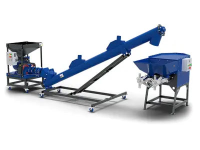 Лінія переробки сої з продуктивністю 300 кг/год