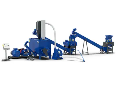 Лінія екструдування м'ясо-кісткового борошна "BIOMIX-500"