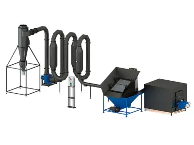 Сушарка аеродинамічна СА-600 з пелетним пальником