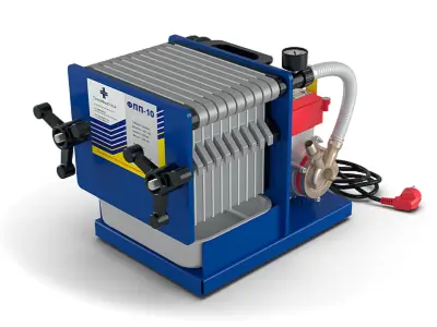 Пластинчатий фільтр для олії ФПП-10 з помпою