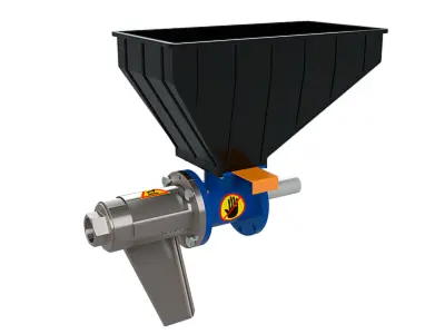 Робоча частина маслопреса МП-50 "Маслятко"