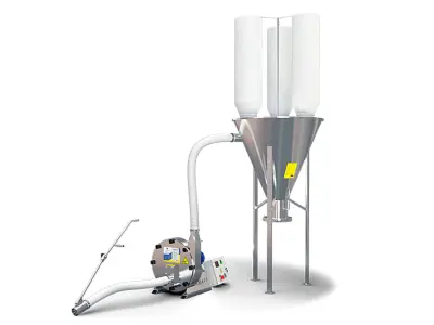 Зернодробарка молоткова харчова KRAFT-7 (нержавіюча сталь)